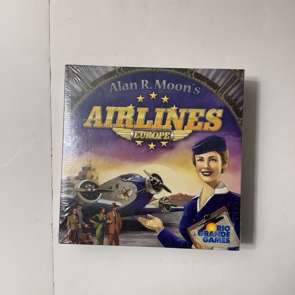 Rio Grande Games Other - Airlines Europe Board Game Rio Grande Games Alan R. Moon 2011 Brand New OOP